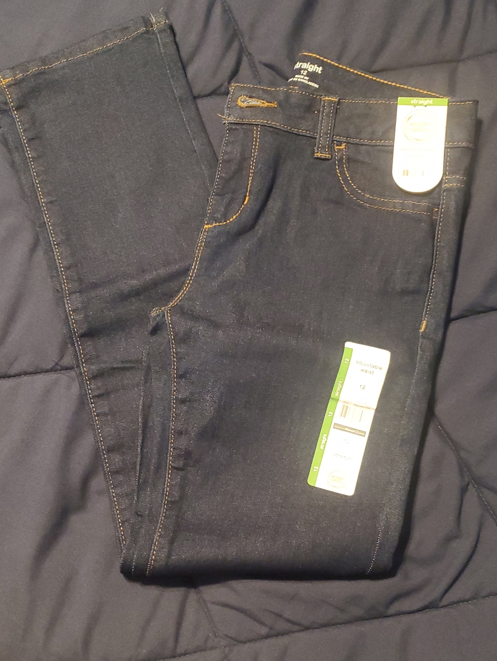 wonder nation Dark Blue Straight Leg Jeans